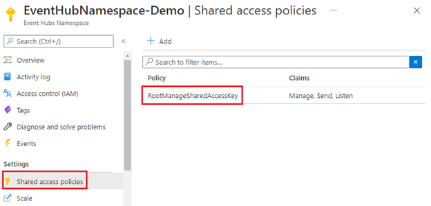 How to create Azure Event Hub using Azure Portal