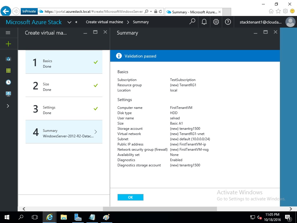 Azure Stack TP2 Install