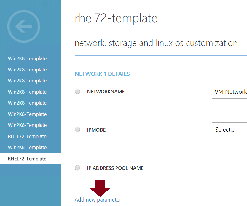 Add new Parameter